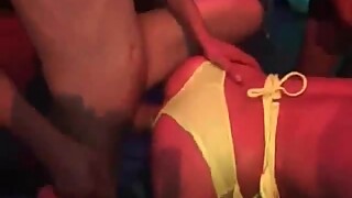 Gangbang Archive Busty Euro slut orgy party