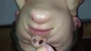 Swinger wife facial