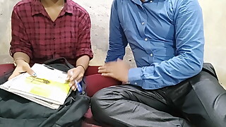 Teacher fucks college girl hard