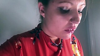 POV Cuckold BJ with Slow Mo Cum Sharing: I Spit, You Swallow.